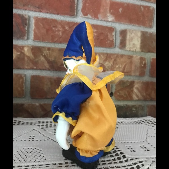 ❤️Rare Vintage 1970’s Hand Painted Porcelain Clown - Picture 4 of 8